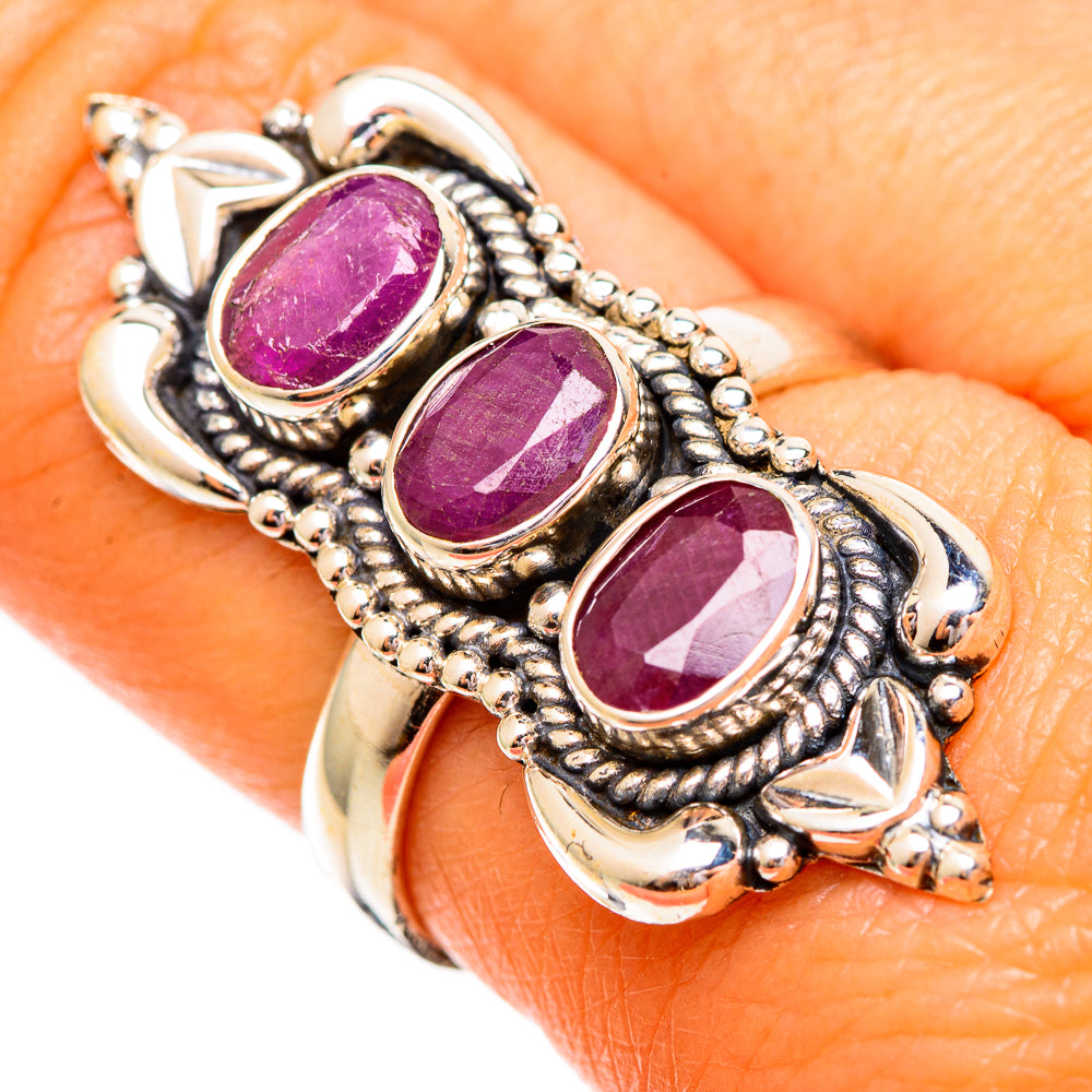 Ruby Rings handcrafted by Anasilvercos - RING110359