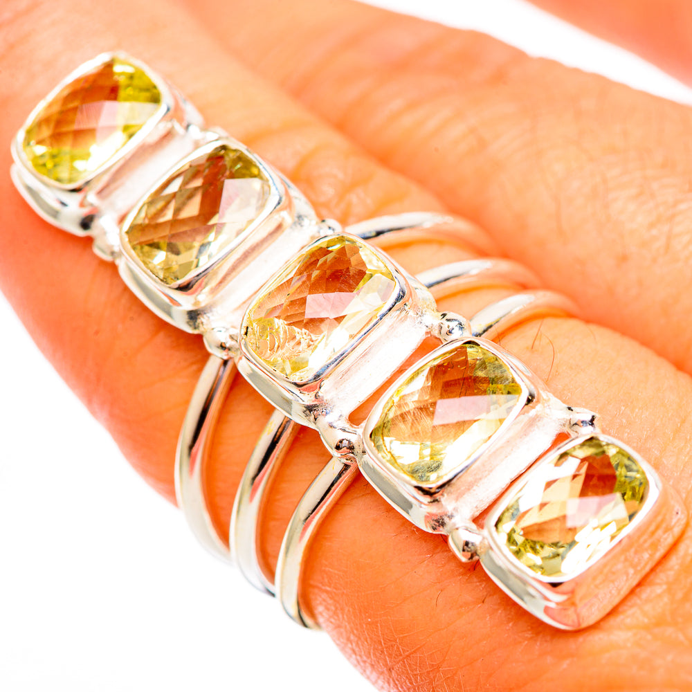 Citrine Rings handcrafted by Anasilvercos - RING110446