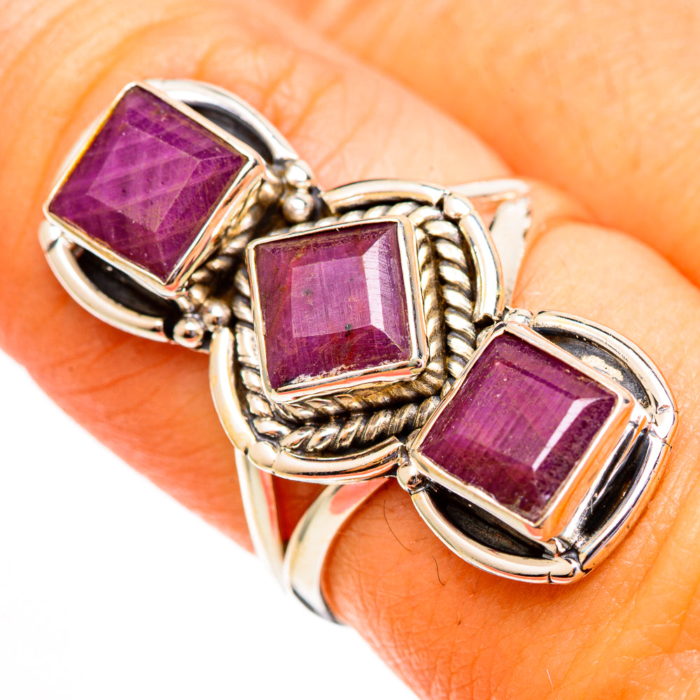 Ruby Rings handcrafted by Anasilvercos - RING110460
