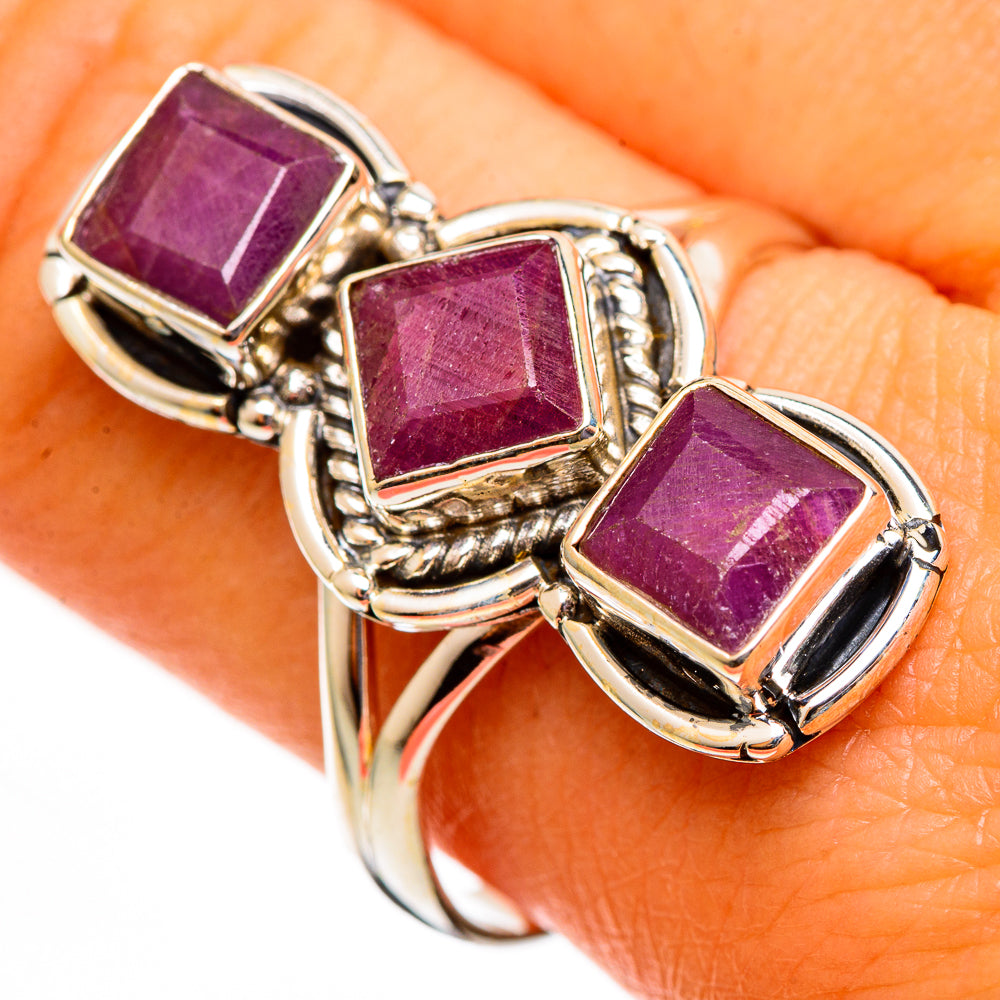 Ruby Rings handcrafted by Anasilvercos - RING110489