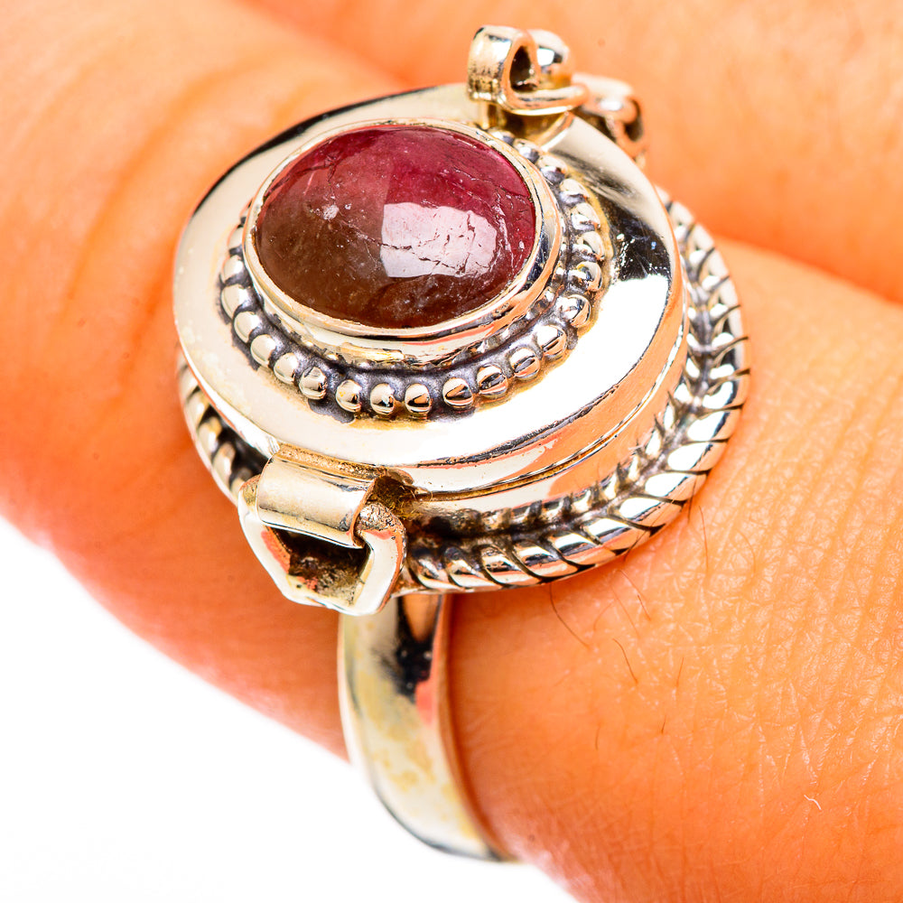Pink Tourmlaine Rings handcrafted by Anasilvercos - RING110505