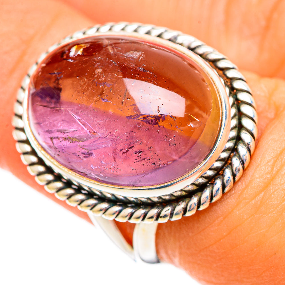 Ametrine Rings handcrafted by Anasilvercos - RING110545