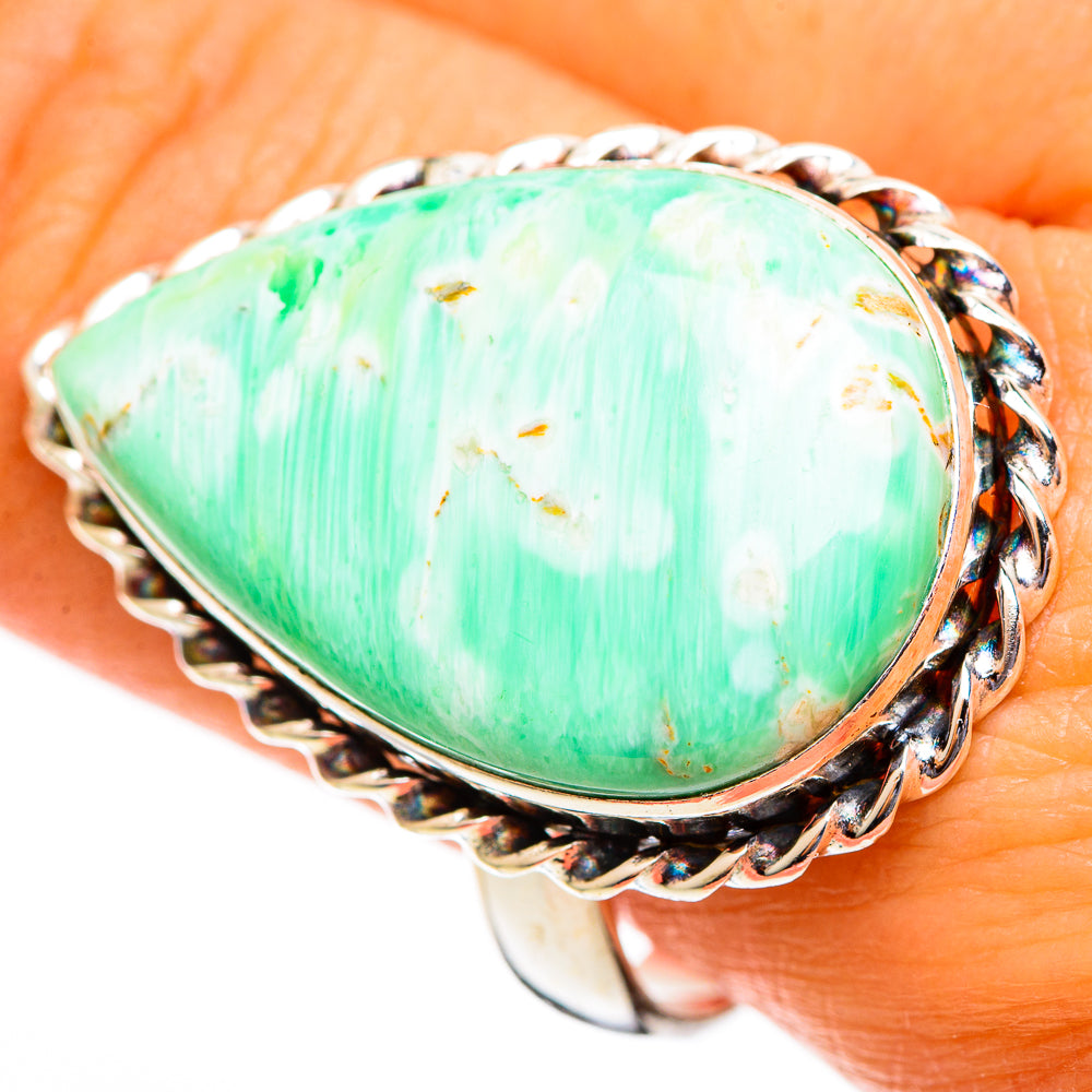 Variscite Rings handcrafted by Anasilvercos - RING110663