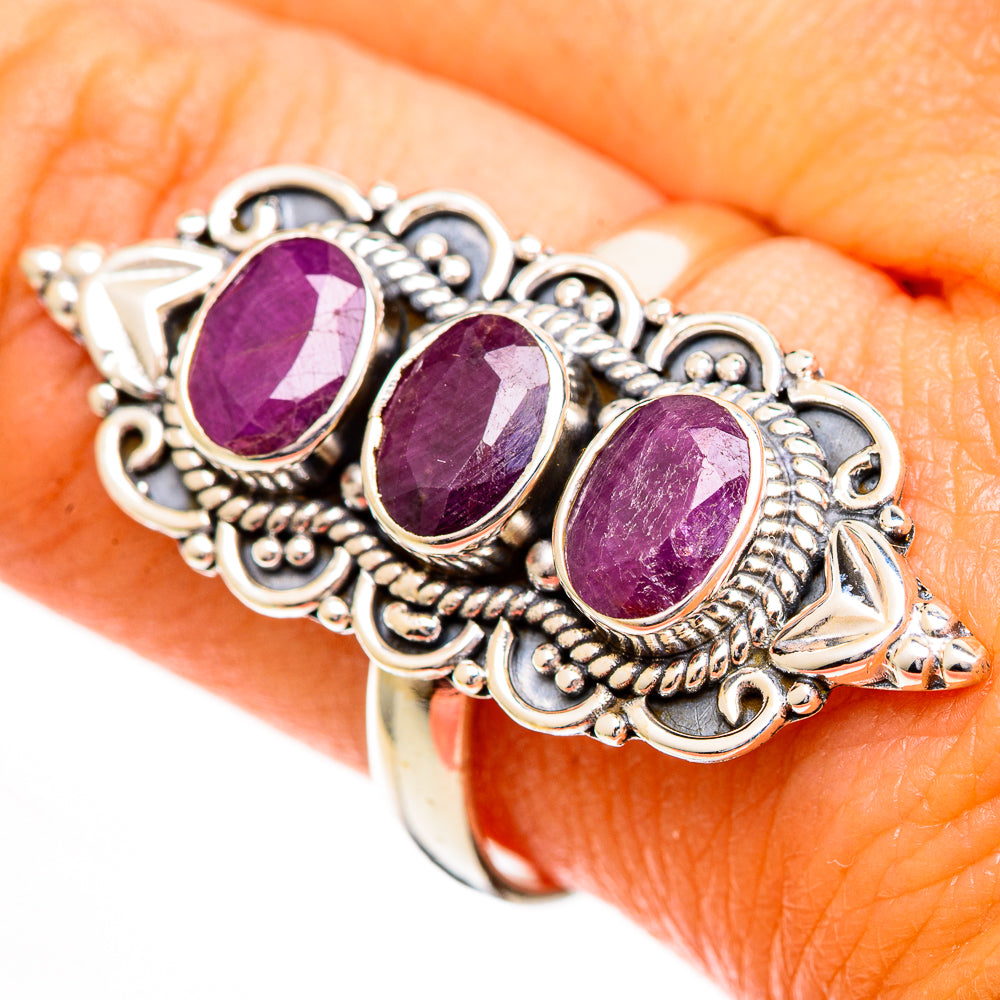 Ruby Rings handcrafted by Anasilvercos - RING110764