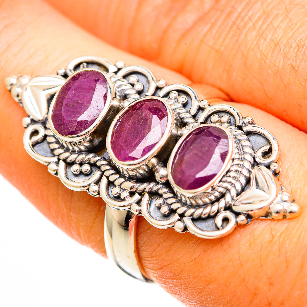 Ruby Rings handcrafted by Anasilvercos - RING110792