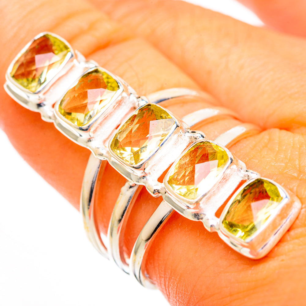 Citrine Rings handcrafted by Anasilvercos - RING110863