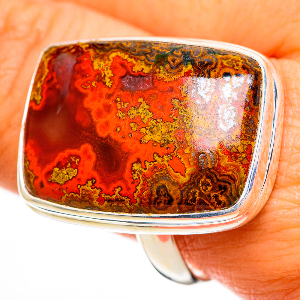 Moroccan Agate Rings handcrafted by Anasilvercos - RING110976