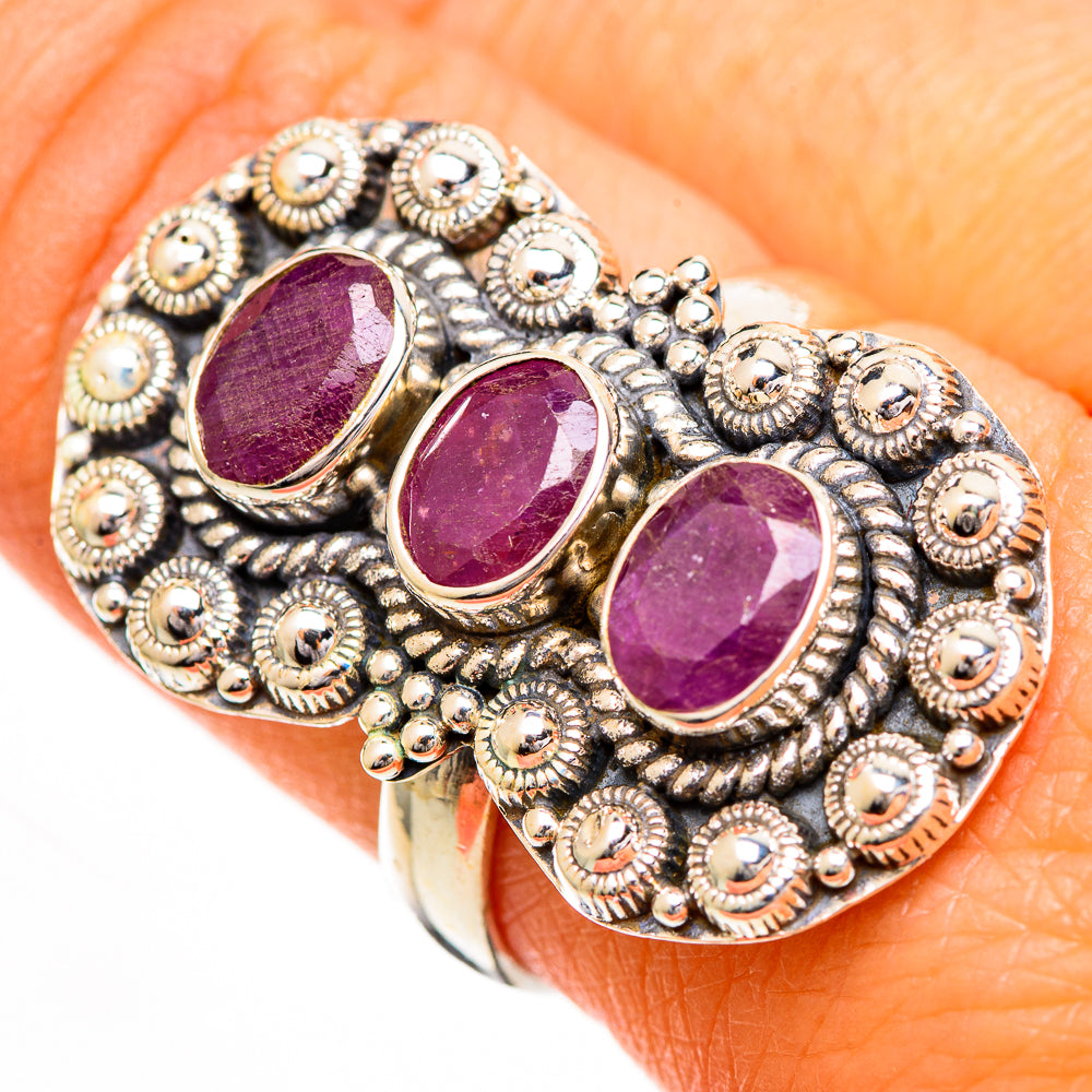 Ruby Rings handcrafted by Anasilvercos - RING110987