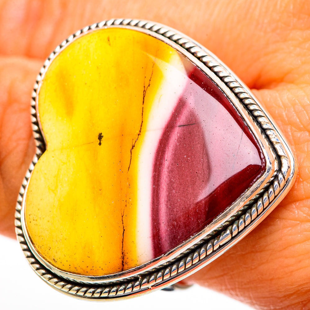 Mookaite Rings handcrafted by Anasilvercos - RING111026