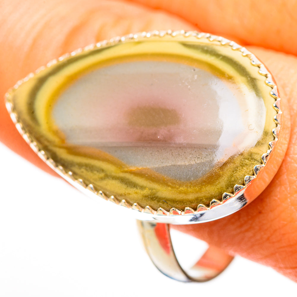Willow Creek Jasper Rings handcrafted by Anasilvercos - RING111029