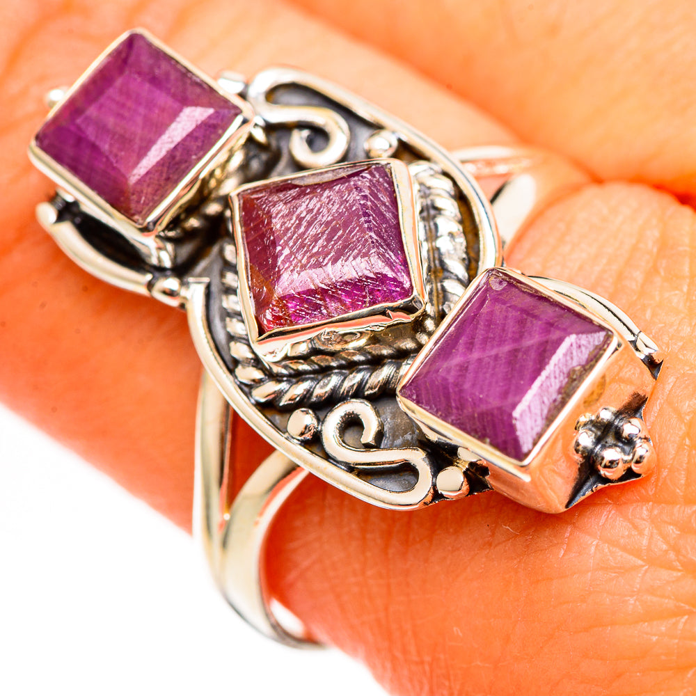 Ruby Rings handcrafted by Anasilvercos - RING111063