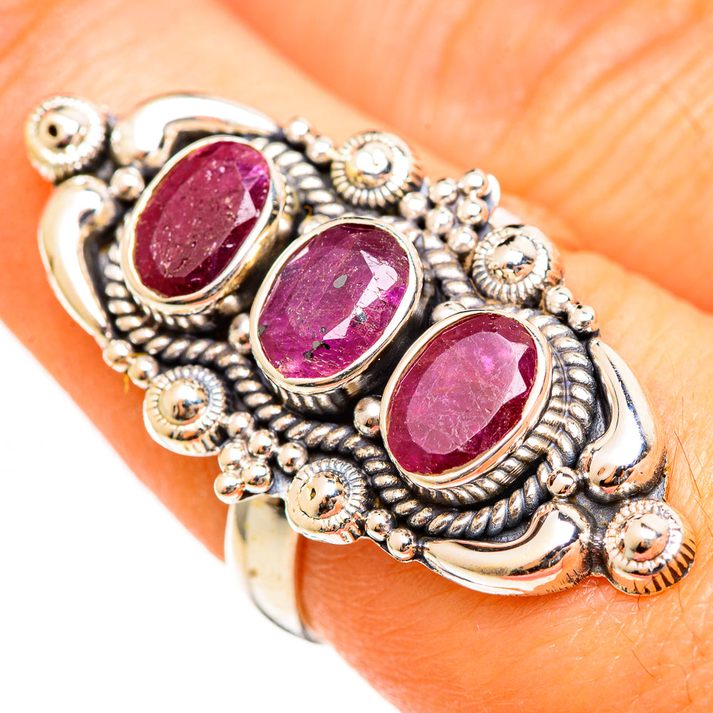 Ruby Rings handcrafted by Anasilvercos - RING111064