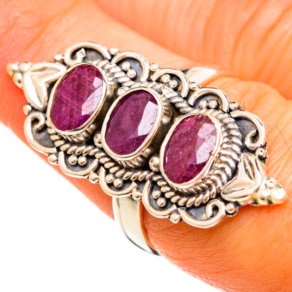 Ruby Rings handcrafted by Anasilvercos - RING111169