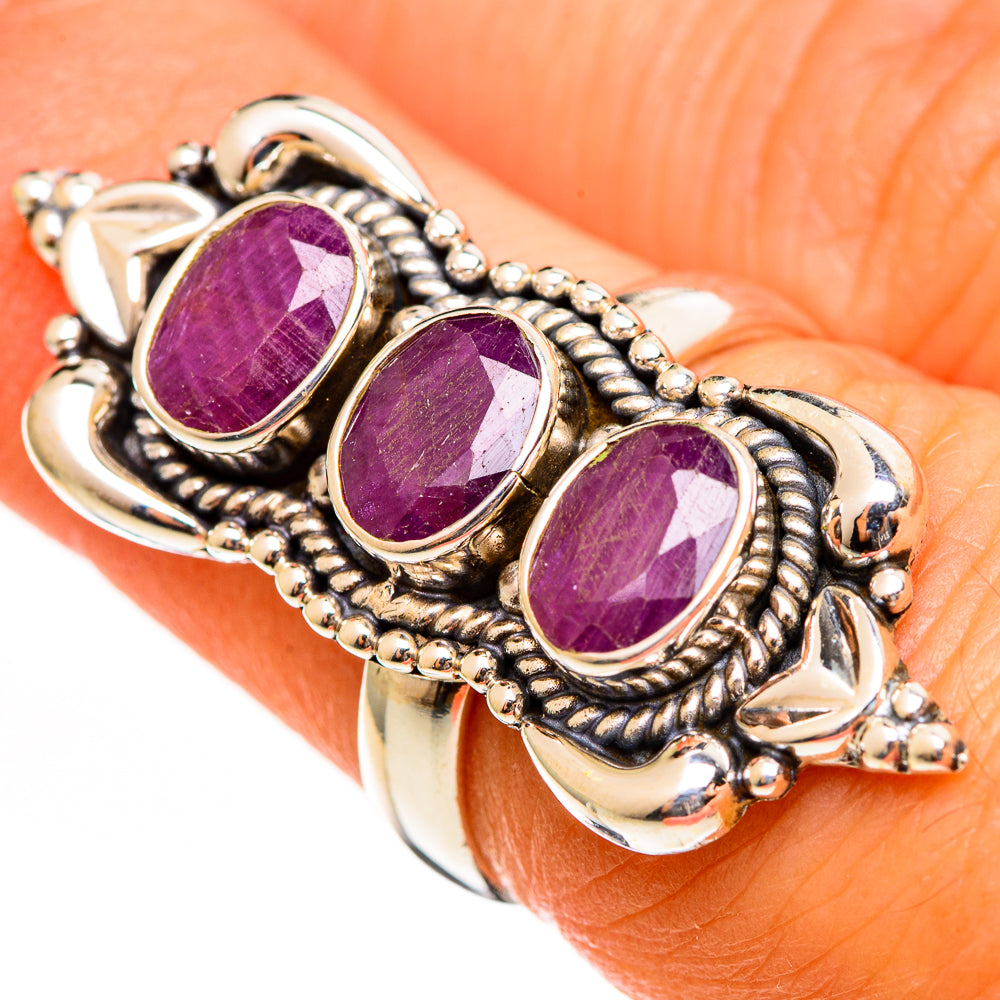 Ruby Rings handcrafted by Anasilvercos - RING111193