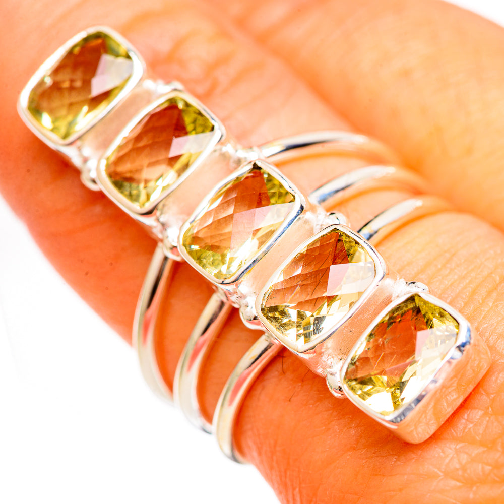 Citrine Rings handcrafted by Anasilvercos - RING111211