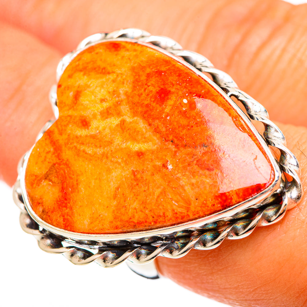 Sponge Coral Rings handcrafted by Anasilvercos - RING111237