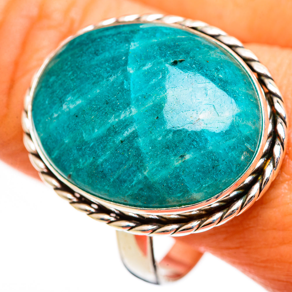 Amazonite Rings handcrafted by Anasilvercos - RING111269