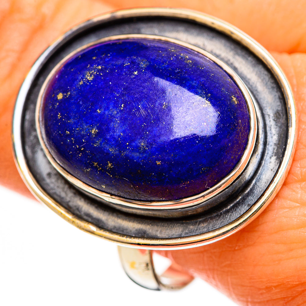 Lapis Lazuli Rings handcrafted by Anasilvercos - RING111309