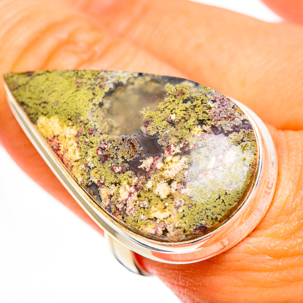 Rainforest Opal Rings handcrafted by Anasilvercos - RING111701