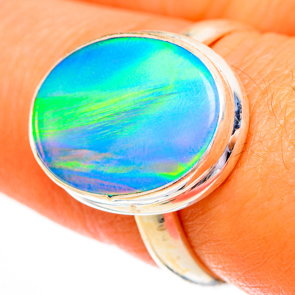 Aura Opal Rings handcrafted by Anasilvercos - RING111781