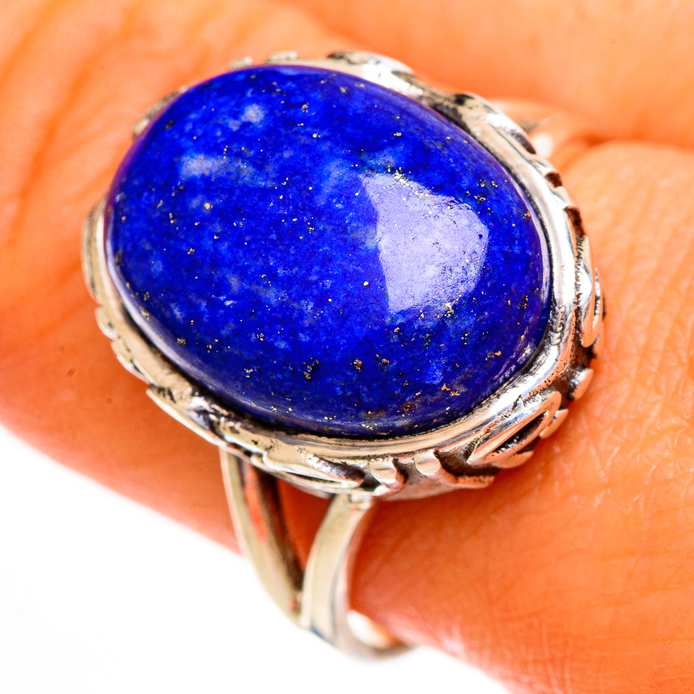 Lapis Lazuli Rings handcrafted by Anasilvercos - RING111784