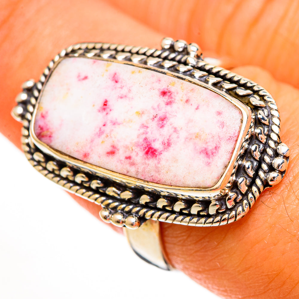 Thulite Rings handcrafted by Anasilvercos - RING111795