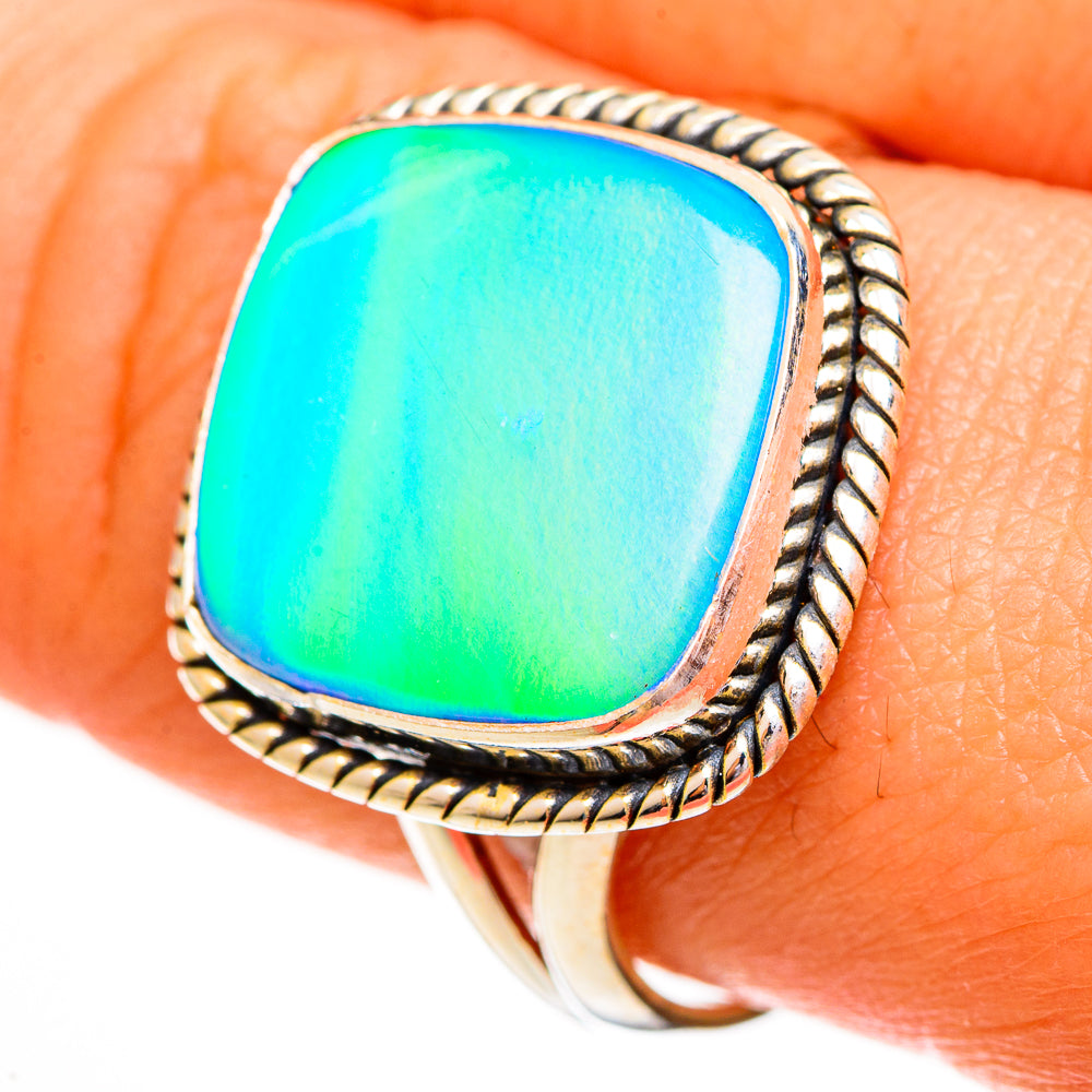 Aura Opal Rings handcrafted by Anasilvercos - RING111810