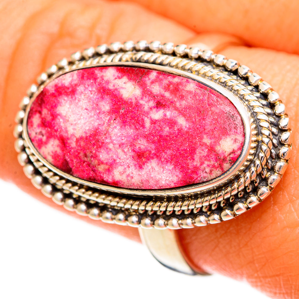 Thulite Rings handcrafted by Anasilvercos - RING111825