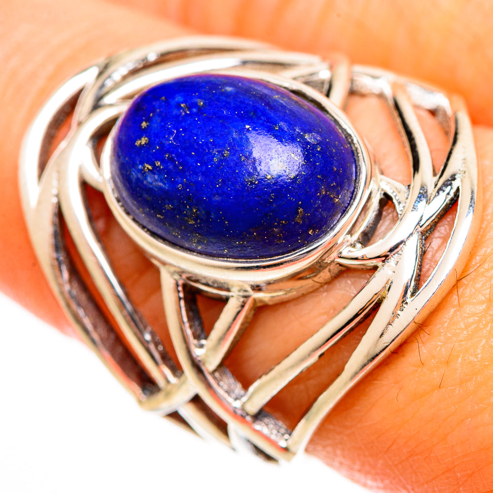 Lapis Lazuli Rings handcrafted by Anasilvercos - RING111845