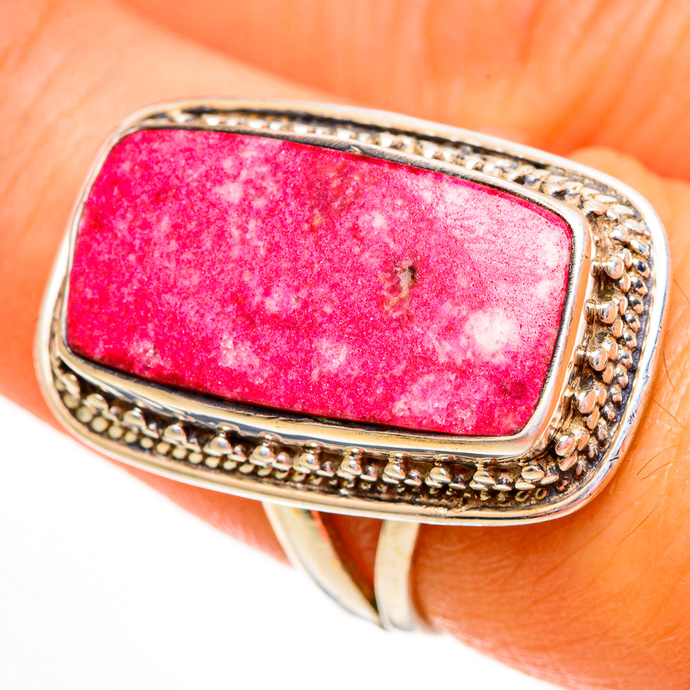 Thulite Rings handcrafted by Anasilvercos - RING111853