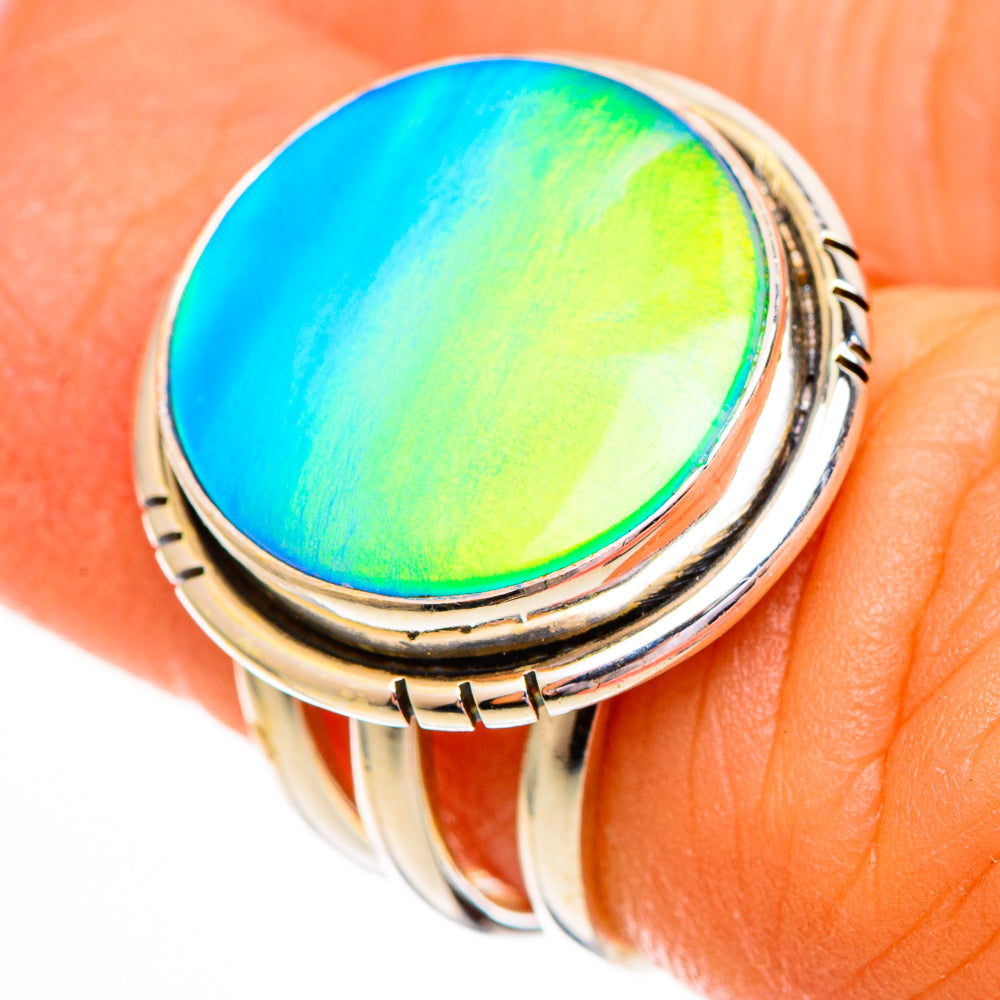 Aura Opal Rings handcrafted by Anasilvercos - RING111870