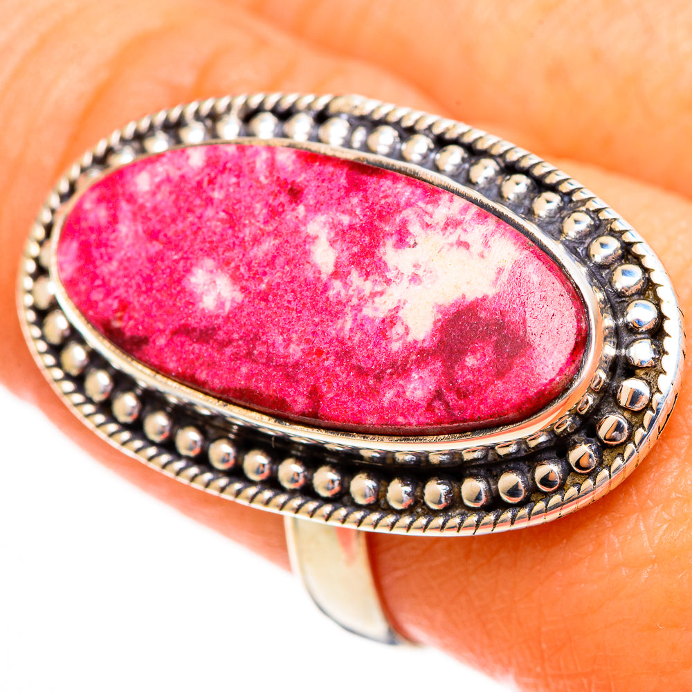 Thulite Rings handcrafted by Anasilvercos - RING111884