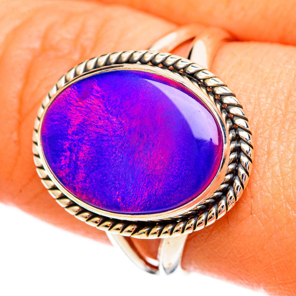 Aura Opal Rings handcrafted by Anasilvercos - RING111918