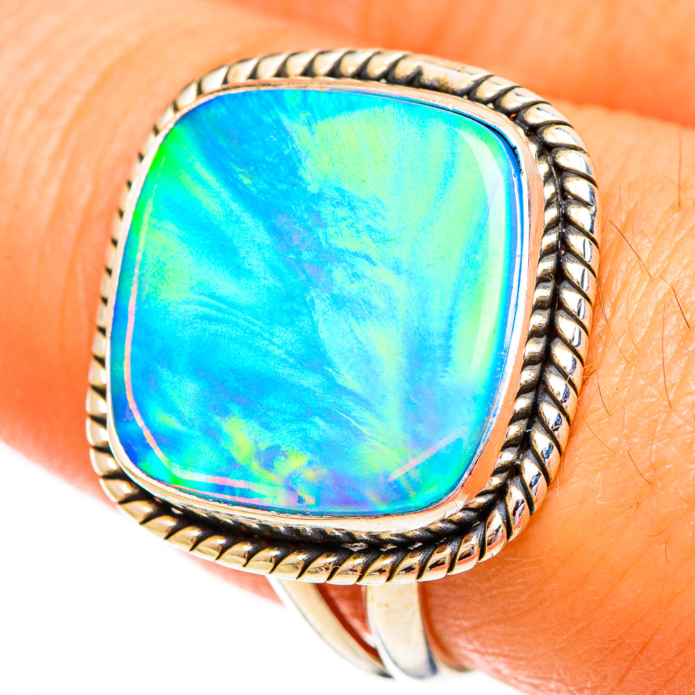 Aura Opal Rings handcrafted by Anasilvercos - RING111931