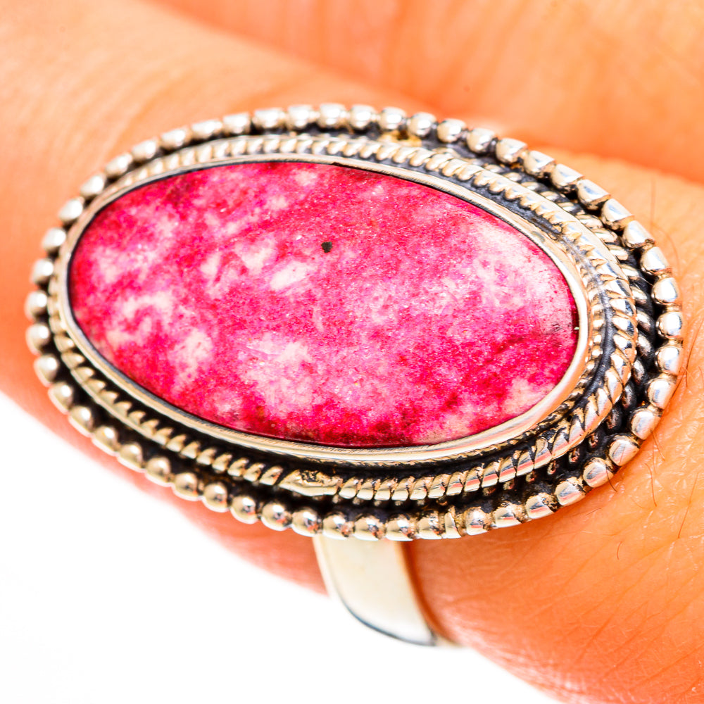 Thulite Rings handcrafted by Anasilvercos - RING111948