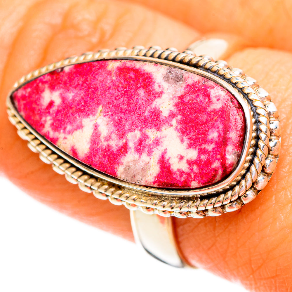 Thulite Rings handcrafted by Anasilvercos - RING111951