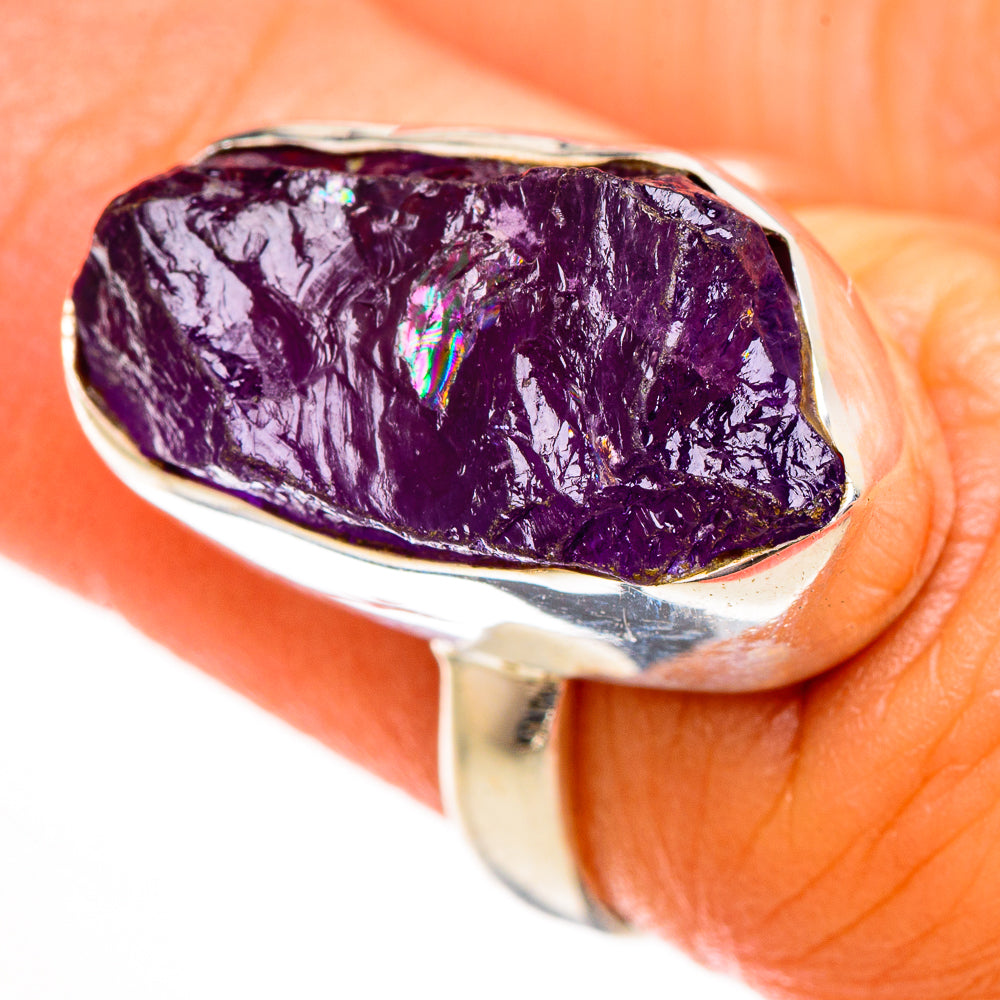 Amethyst Rings handcrafted by Anasilvercos - RING111960