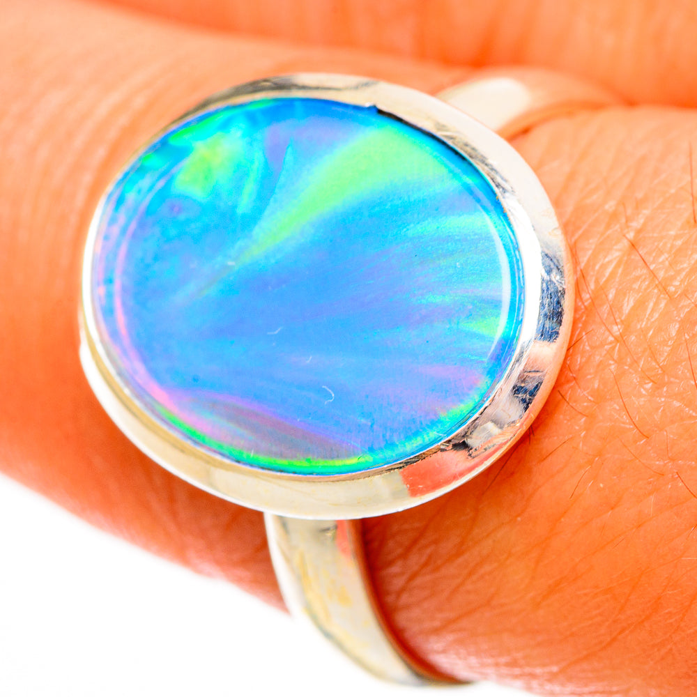 Aura Opal Rings handcrafted by Anasilvercos - RING111972