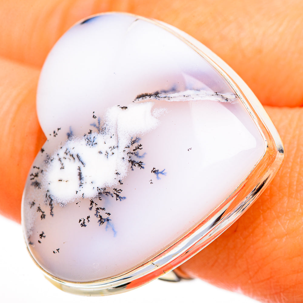 Dendritic Opal Rings handcrafted by Anasilvercos - RING111984