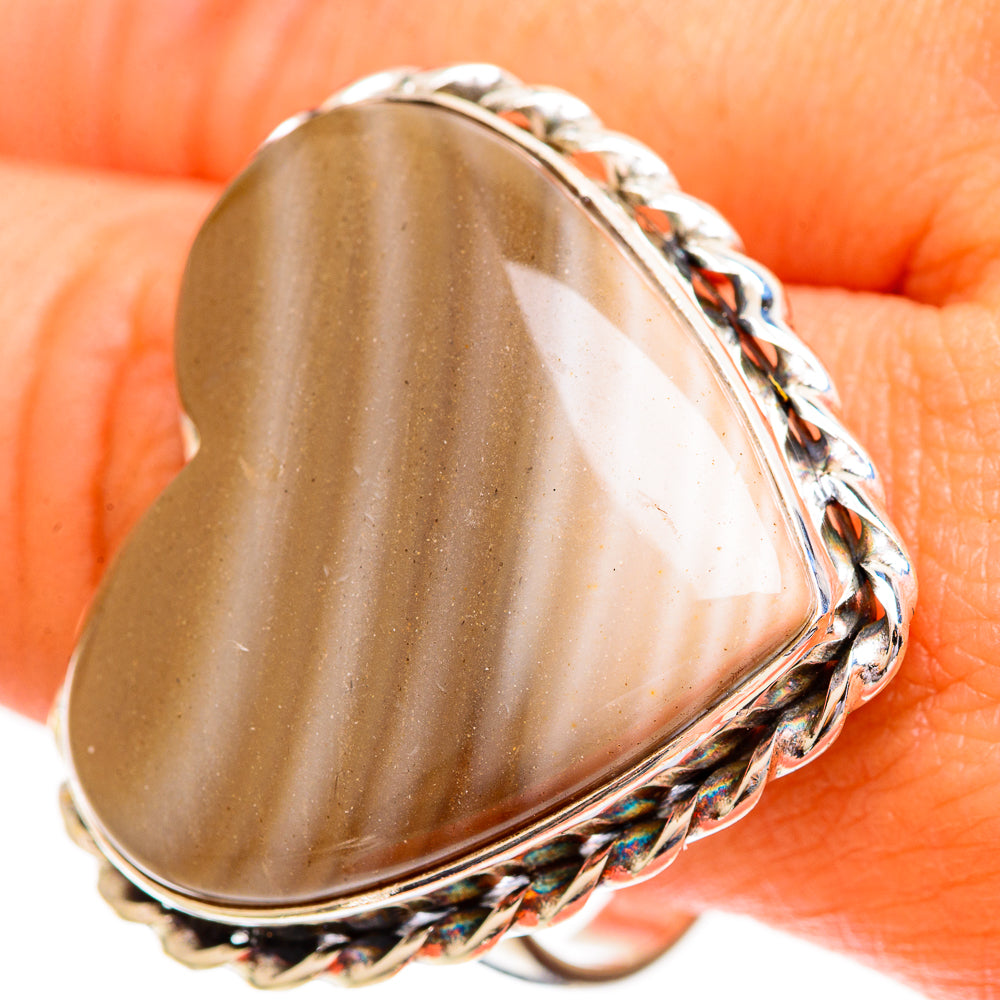 Imperial Jasper Rings handcrafted by Anasilvercos - RING112051