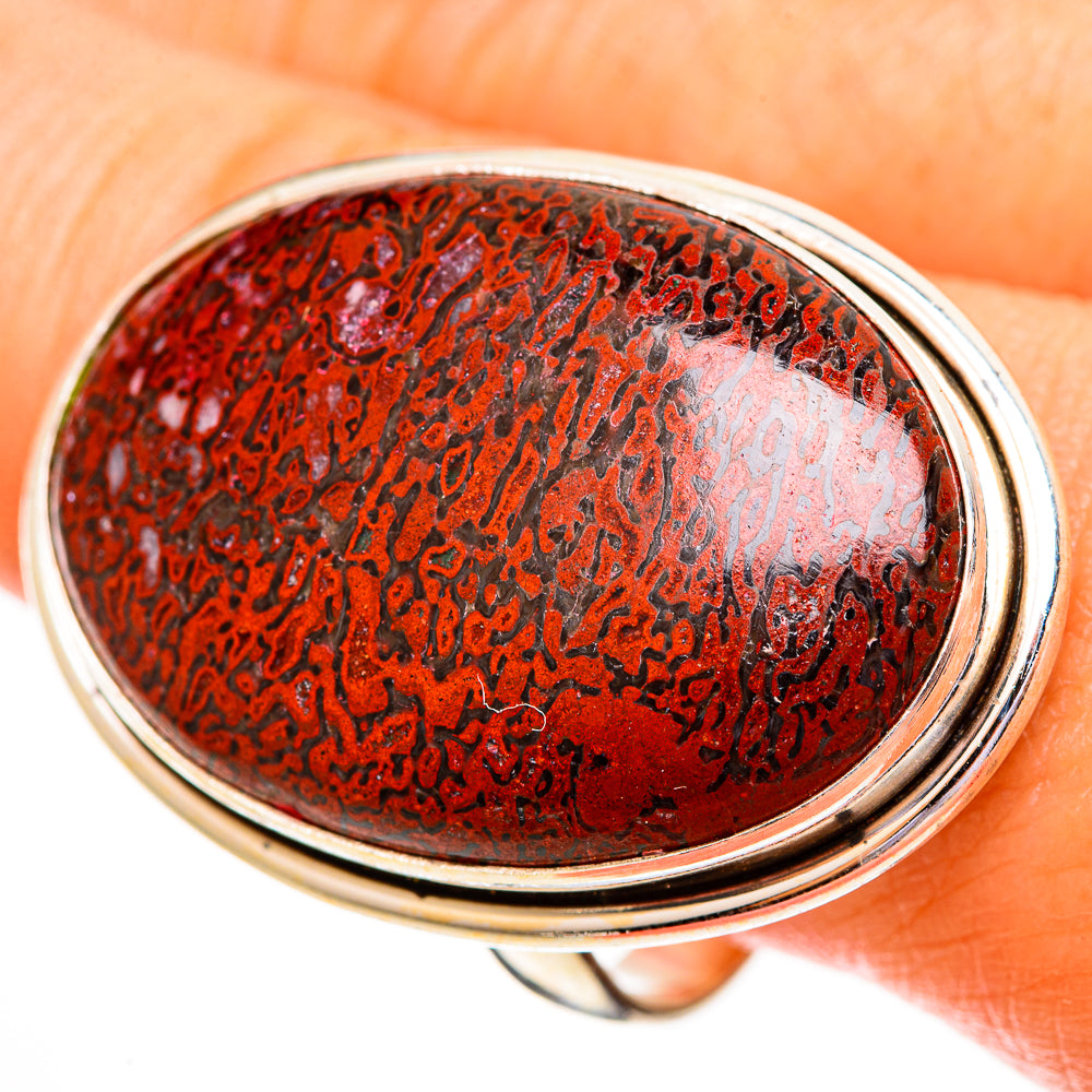 Dinosaur Bone Rings handcrafted by Anasilvercos - RING112055