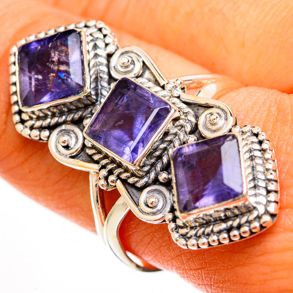 Tanzanite Rings handcrafted by Anasilvercos - RING112140