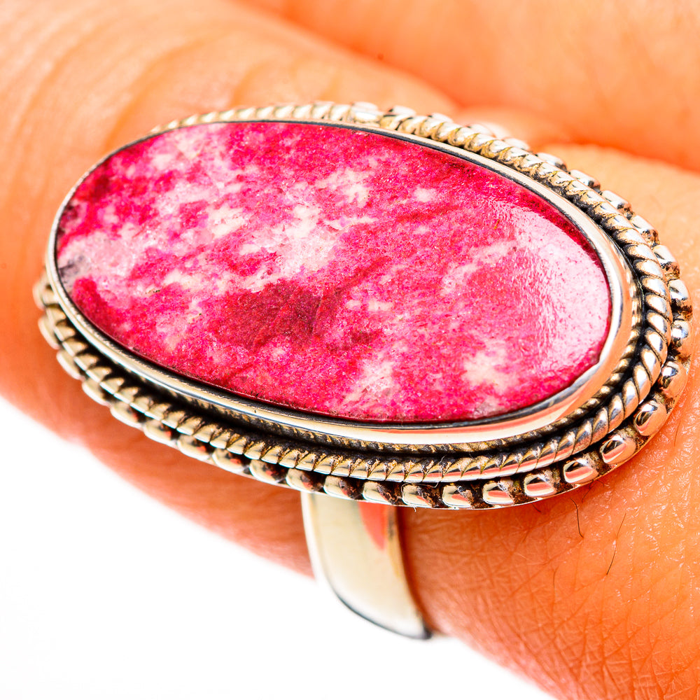 Thulite Rings handcrafted by Anasilvercos - RING112195