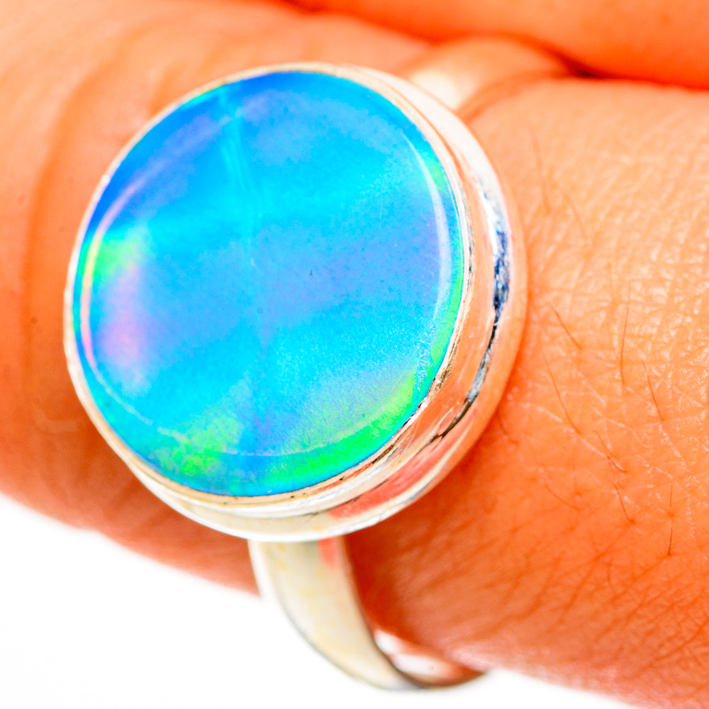 Aura Opal Rings handcrafted by Anasilvercos - RING112208