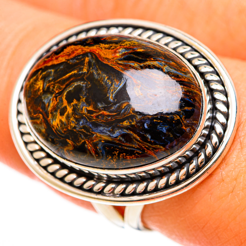 Pietersite Rings handcrafted by Anasilvercos - RING112230