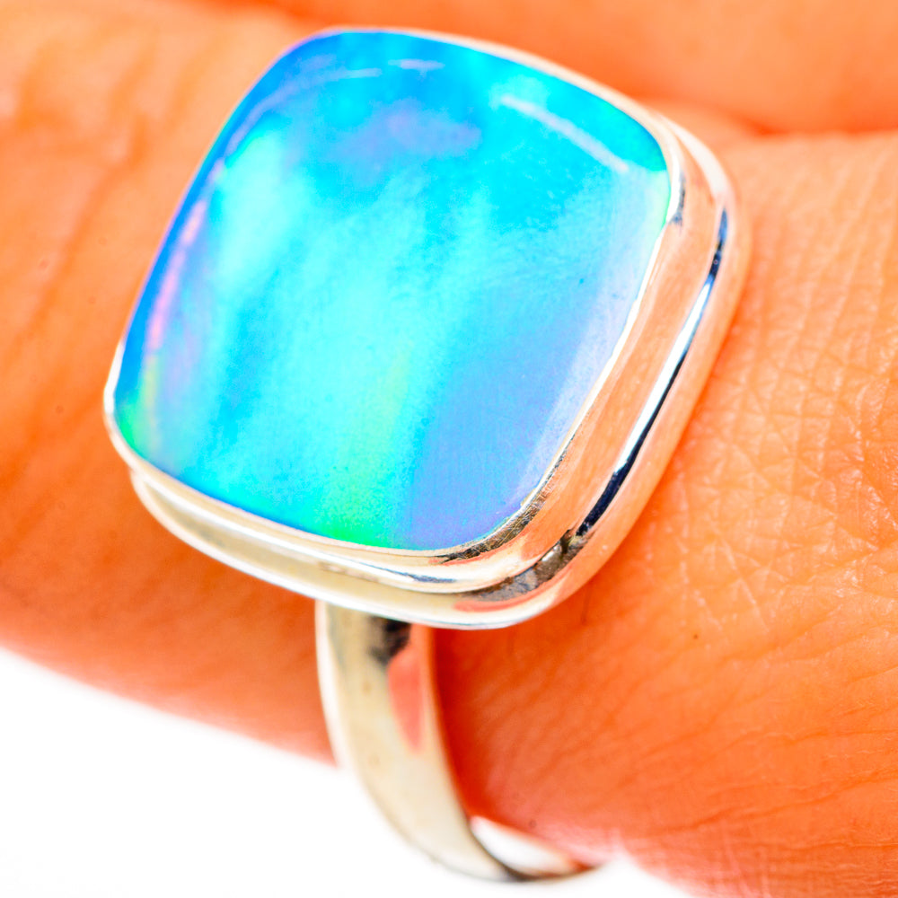 Aura Opal Rings handcrafted by Anasilvercos - RING112236