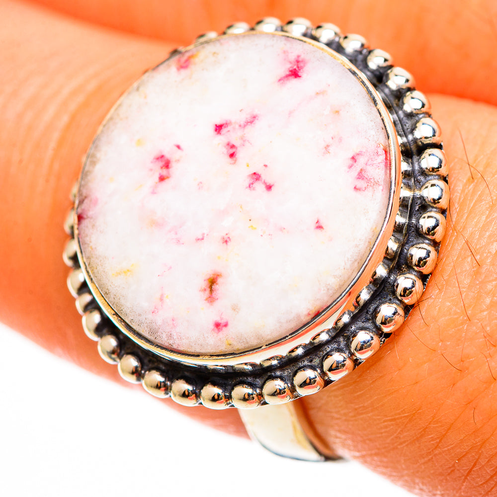 Cinnabar Rings handcrafted by Anasilvercos - RING112251