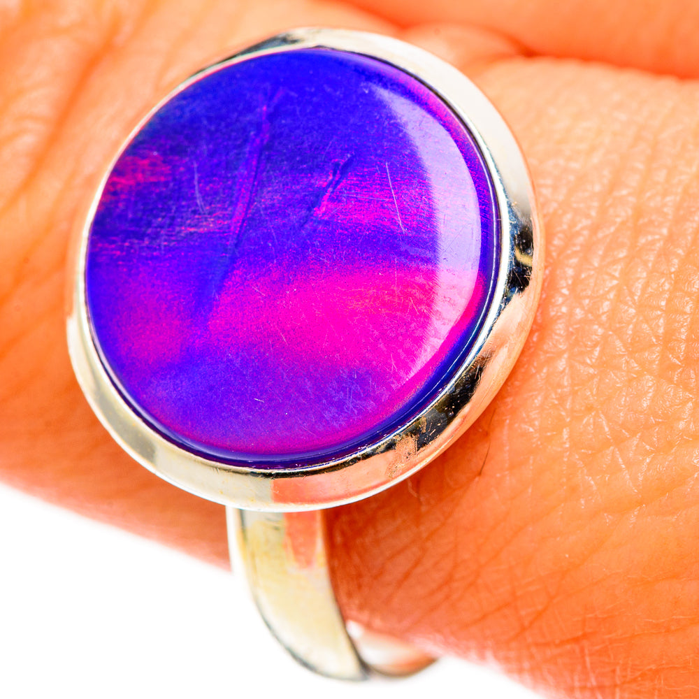 Aura Opal Rings handcrafted by Anasilvercos - RING112336