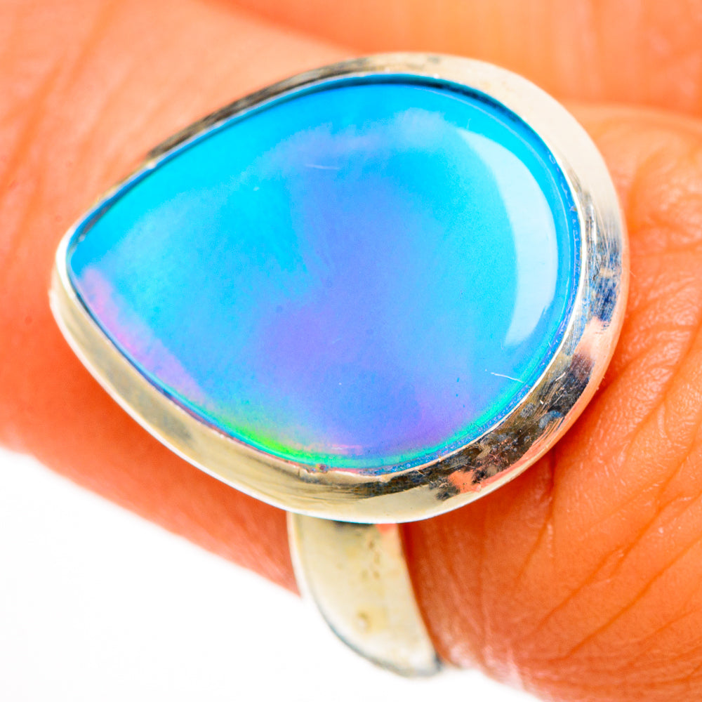 Aura Opal Rings handcrafted by Anasilvercos - RING112348