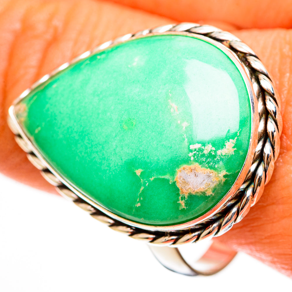Variscite Rings handcrafted by Anasilvercos - RING112359